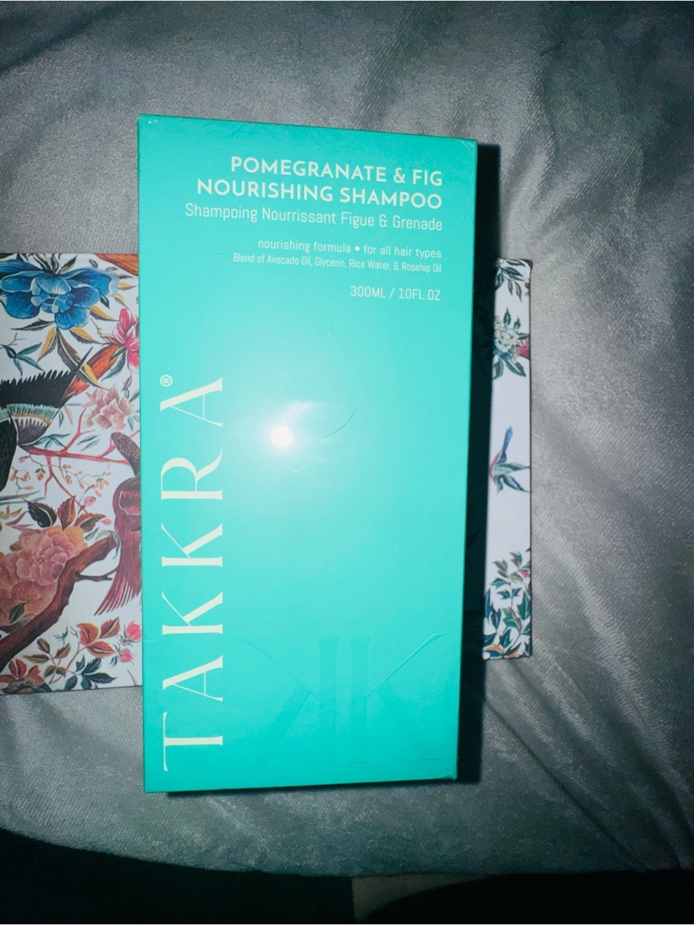 TAKKRA Pomegranate & Fig Nourishing Shampoo - Teal-NIB